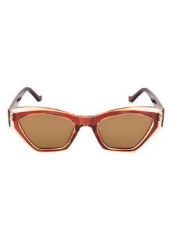 Voyage - Brown Cateye Sunglass for Women (9151MG3643)