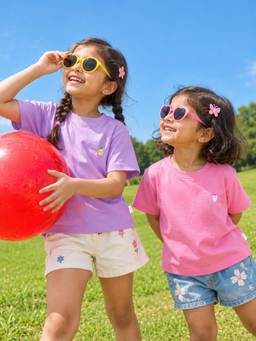 Somersault - Solid Multi-Color Half Sleeve Cotton T-Shirts (Pack of 2)