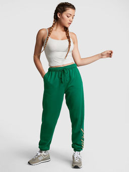 Victoria's Secret - Green Everyday Fleece High-Waist Gym Joggers