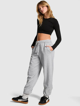 Victoria's Secret - Grey Ivy Fleece Campus Joggers