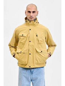 Snitch - Mustard Multi Pocket Hoodie