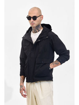 Snitch - Black Multi Pocket Hoodie