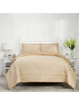 MYTRIDENT - Home Essential Melange King Size Bed in a Bag- Polycotton- 4-Piece Set - Fallon