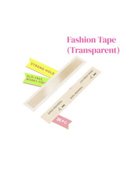 Rheal Curve - Double-Sided Transparent Fashion Tape Strips Waterproof & No-Residue