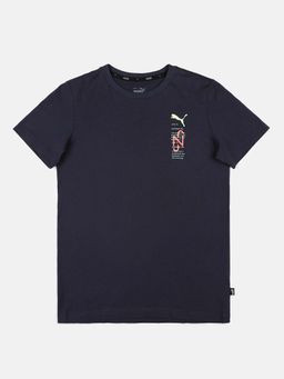 Puma - Neymar Jr 24-7 Graphic Unisex Kids Blue T-shirts