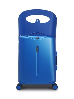 Miamily - Cobalt Blue Ride on Trolley Carry-on Luggage 18 Inches