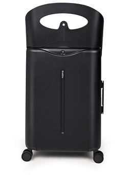Miamily - Midnight Black Ride on Trolley Carry-on Luggage 24 Inches
