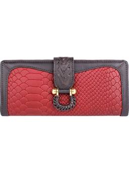 Hidesign - Red Animal Print Wallet