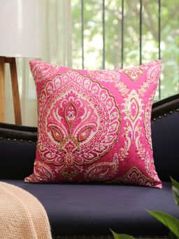 Revive Home - Pink Paisley Cushion