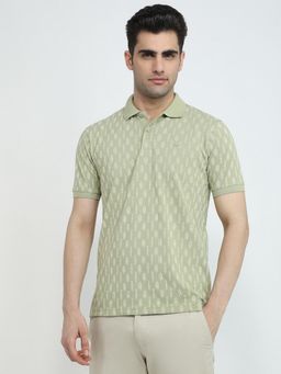 Park Avenue - Sleepz By Regular Fit Light Green Polo T-Shirt
