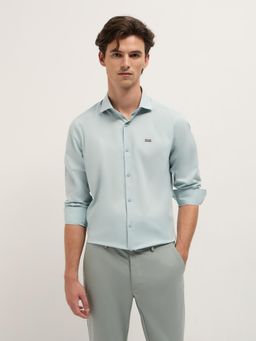 The Bear House - Mens Tailored Fit Cotton Shirt