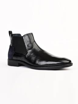 GAS - Mens Phoenix Black Chelsea Boots