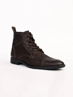 GAS - Mens Valenzo Brown Casual Boots