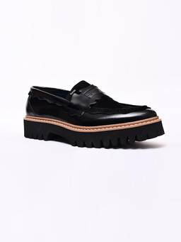 GAS - Mens Vercetti Black Loafers
