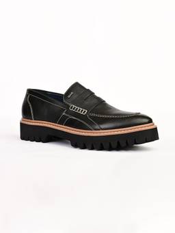 GAS - Mens Sonic Mode Black Loafers