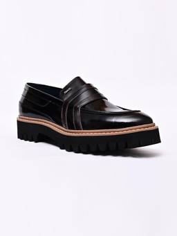 GAS - Mens Axis Black Loafers