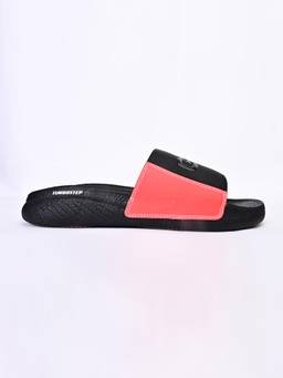 GAS - Mens Voyager Black-Red Sliders
