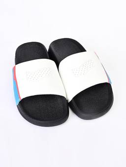 GAS - Mens Street-X White-Red Sliders
