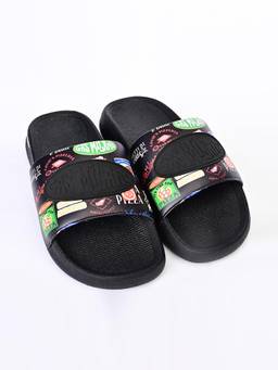 GAS - Mens Coastal Black Sliders