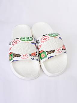 GAS - Mens Coastal White Sliders