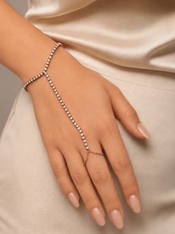 ELRA - 18K Gold Plated Aura Stainless Steel Waterproof & Anti-Tarnish Hand Harness