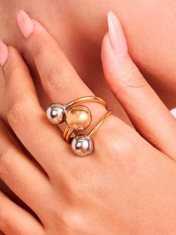 ELRA - Dual Orbit Ring Stainless Steel Waterproof & Anti-Tarnish
