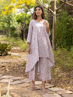 Bud & Tulip - Sadhana Kurta with Pant (Set of 2)