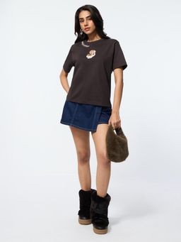 The Souled Store - Casual Classics: Apologise Womens Relaxed Fit T-Shirt