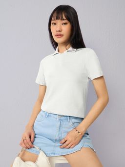 The Souled Store - Casual Classics: Platinum Womens T-Shirt