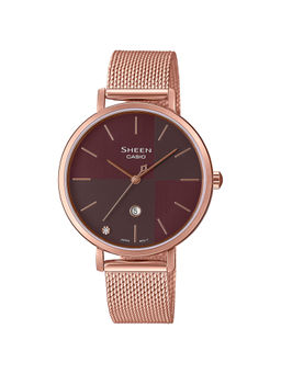Casio - SH255 Sheen ( SHE-4547PGM-5AUDF ) Analog Watch - For Women