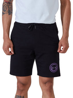The Souled Store - Official Black Panther Panther Power Lounge Shorts For Mens