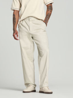 Puma - White MMQ Men's Oversized Chino Pants