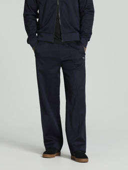 Puma - Navy Blue T7 Men's Relaxed Fit Track Pants