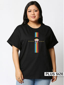 Bewakoof - Black Solid T-shirt