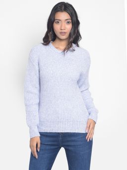CRIMSOUNE CLUB - Womens Purple Sweater