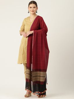 ArtEastri - Handloom Woven Jacquard Dupatta