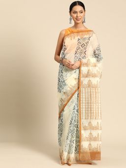 ArtEastri - Kota Printed Saree without Blouse