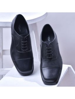 LIBERTY - Fortune 7139-01 Formal Lacing Oxford Shoes For Mens - Black
