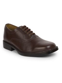 LIBERTY - Fortune 7139-02 Formal Lacing Derbies Shoes For Mens - Brown