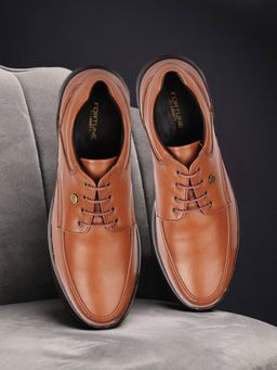 LIBERTY - Fortune Bentlick-E Formal Lacing Derbies Shoes For Mens - Tan