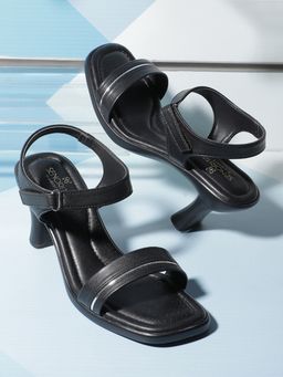 LIBERTY - Senorita D839-01 Fashion Sandal Heels For Women - Black