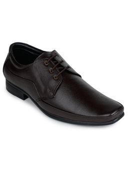 LIBERTY - Fortune Hol-14 Formal Lacing Derbies Shoes For Mens - Brown