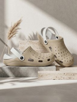 LIBERTY - A-Ha Street vibe Bin Clogs For Women - Beige
