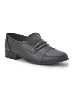 LIBERTY - Fortune Volvo Formal Non Lacing Loafers Shoes For Mens - Black