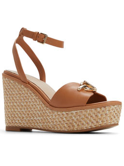 Aldo - Ybylin-B Womens Brown Wedges Heels