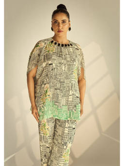 Neeti and Mudita - Multi-Color Celia Kaftan Top