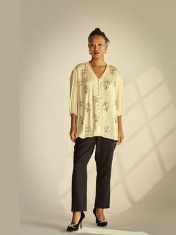 Neeti and Mudita - Ivory Jenna Top