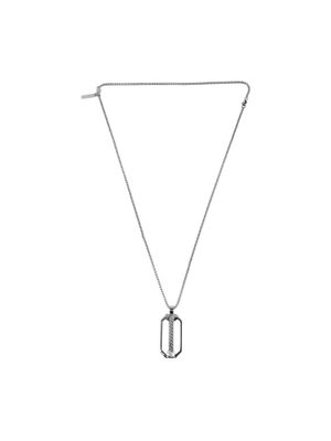 Buy Police Men Silver Toned Pendant With Chain Online