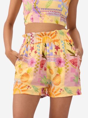 Buy The Souled Store TSS Originals Tropical Summer Women Shorts