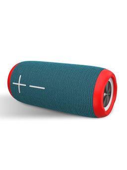 Portronics - Breeze 3 TWS Connectivity 20W Portable Bluetooth 5.0 Speaker with Aux-in Port(Red)